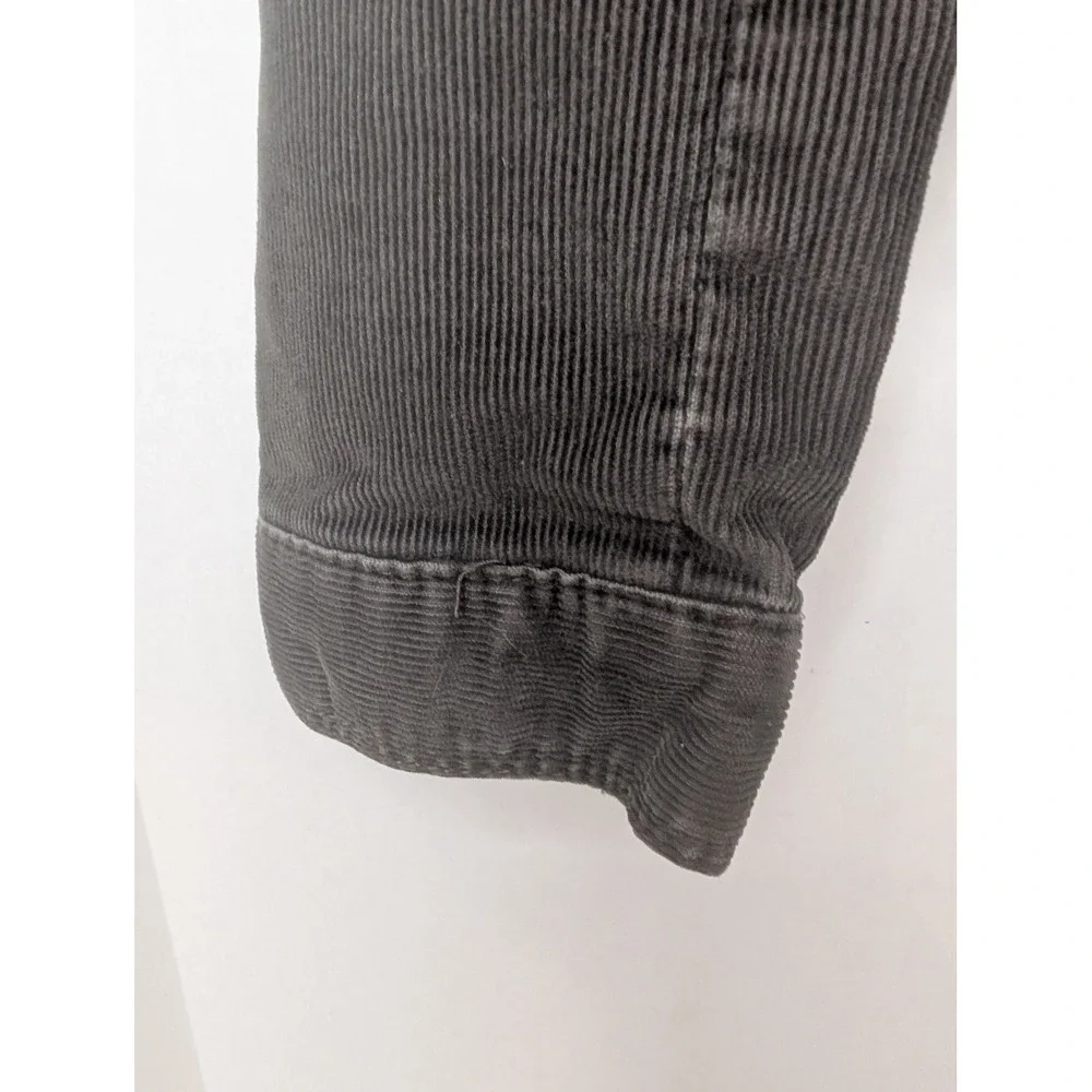 GapKids 1969 Corduroy Sherpa Lined Trucker Jacket‎ Brown Grey Kids Medium 8