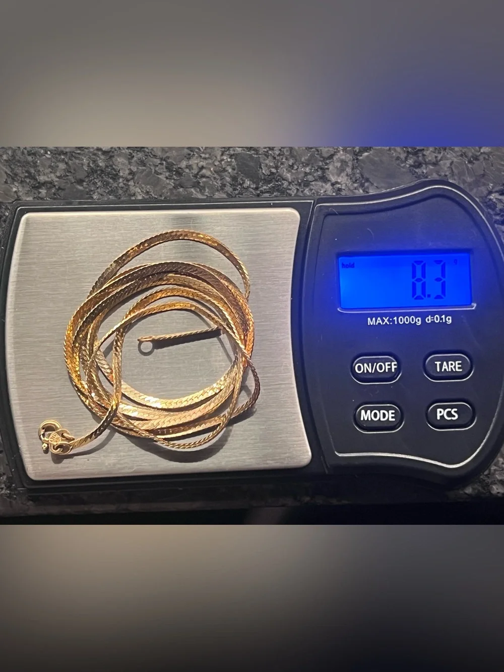 Italy 14k heart disc