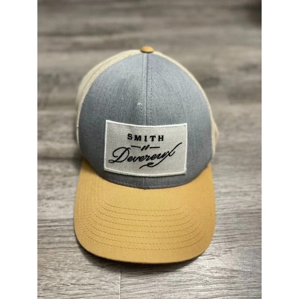 Smith Devereux Mens Trucker Hat Mesh Back‎ Baseball Cap Adjustable Snapback