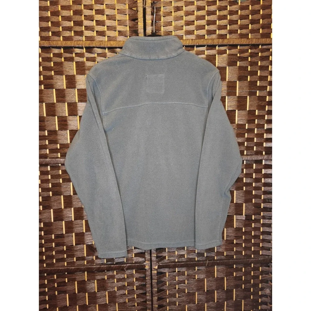 The North Face Denali Fleece Full Zip Jacket‎ Youth Boys Large 14/16 Gray Yellow
