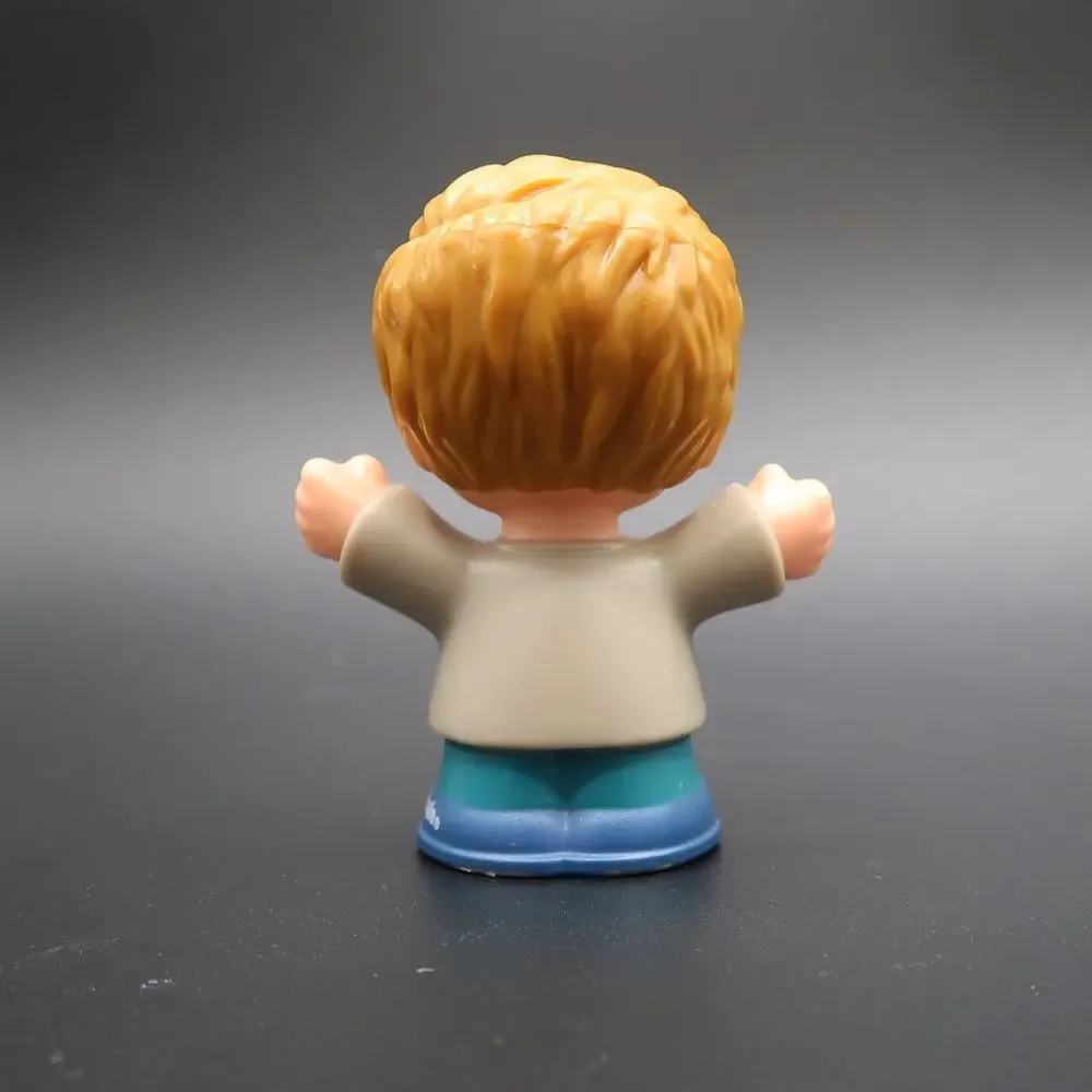 Fisher Price Little People Male Blonde Hair Fishing Shirt Boy Dad Replacement
