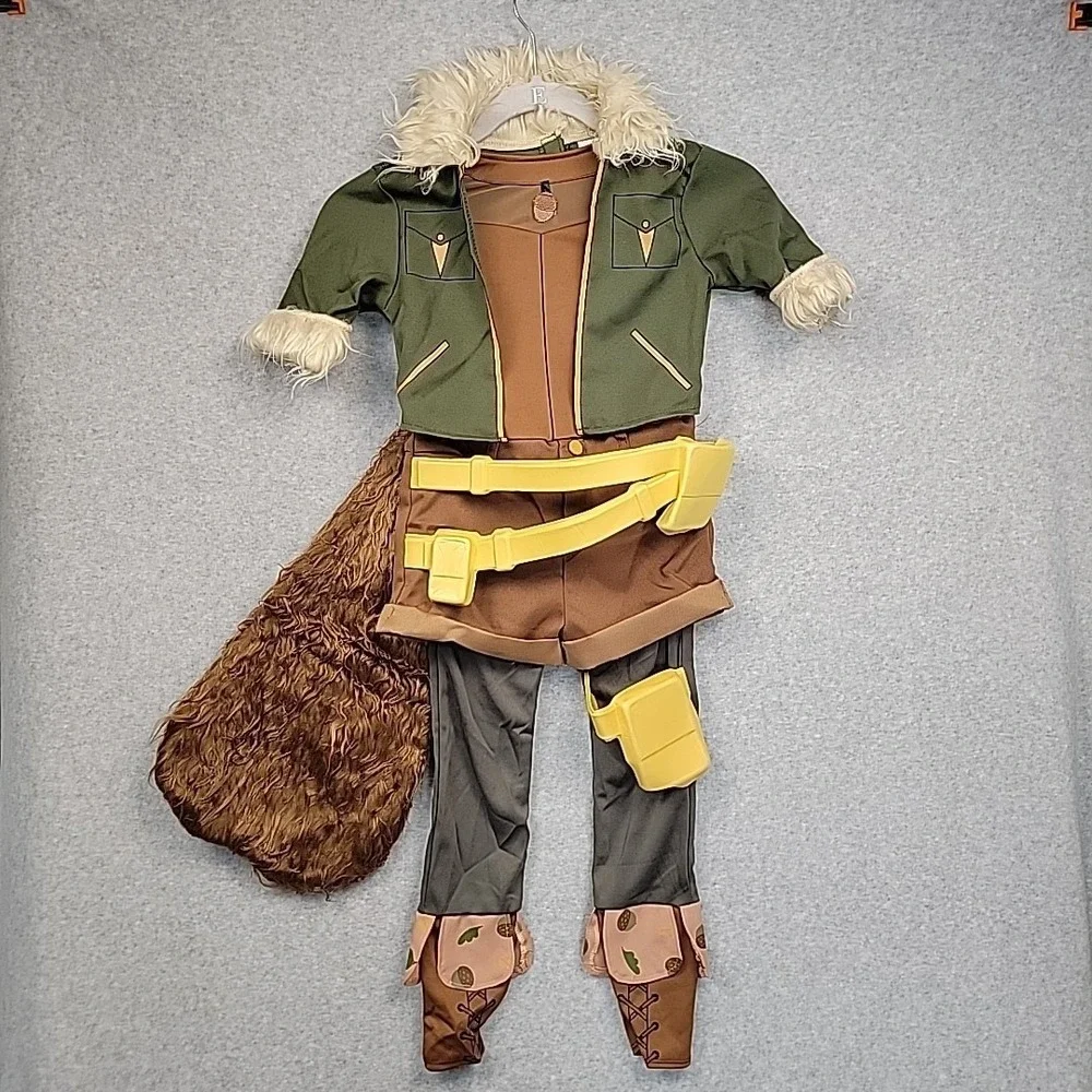 New Marvel Rising Secret Warriors Squirrel Girl Halloween Child Costume Sz S 4-6