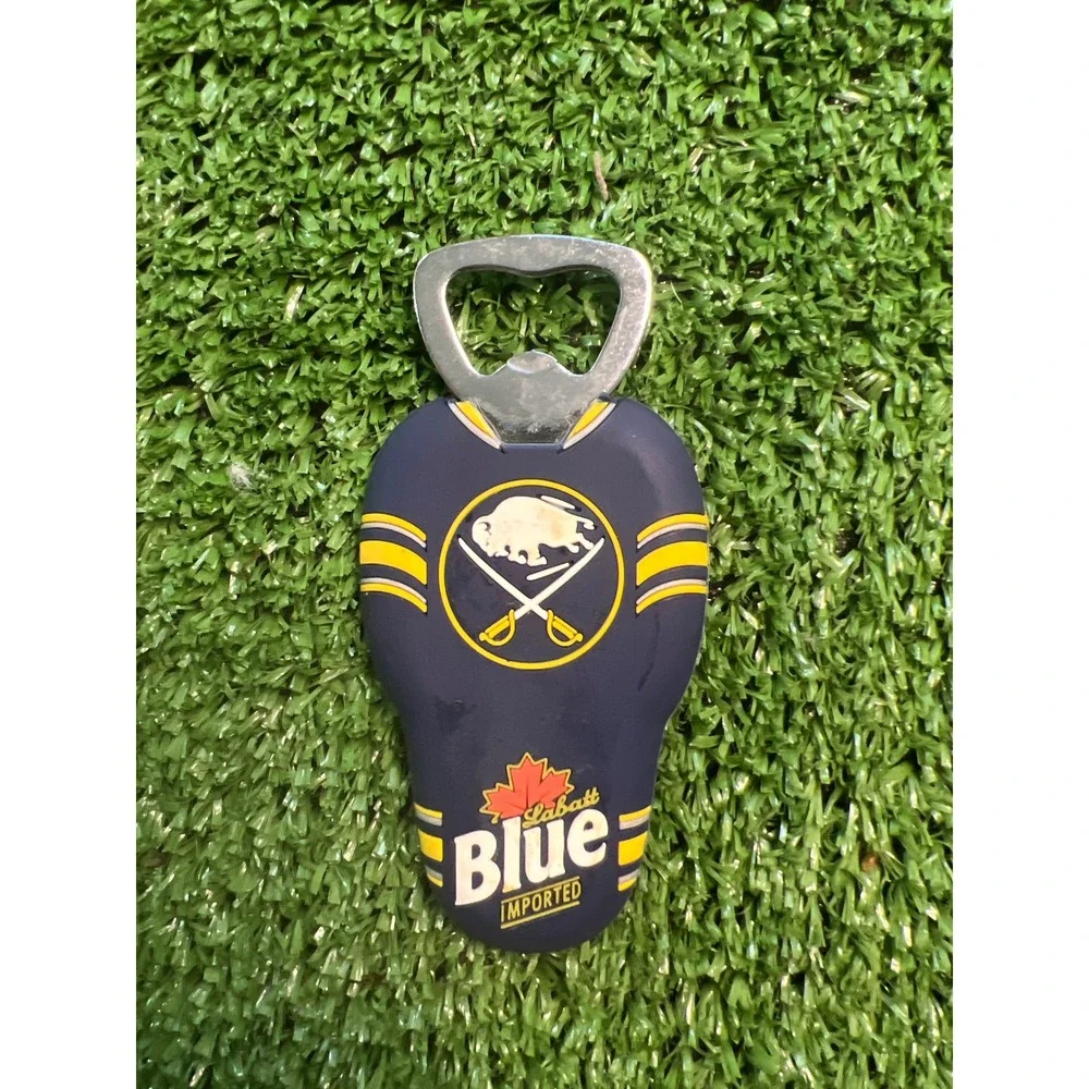 Labatt‎ Blue Bottle Opener Housley #6 Hockey Barware Collectible