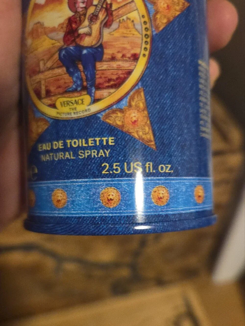 Versace blue jeans