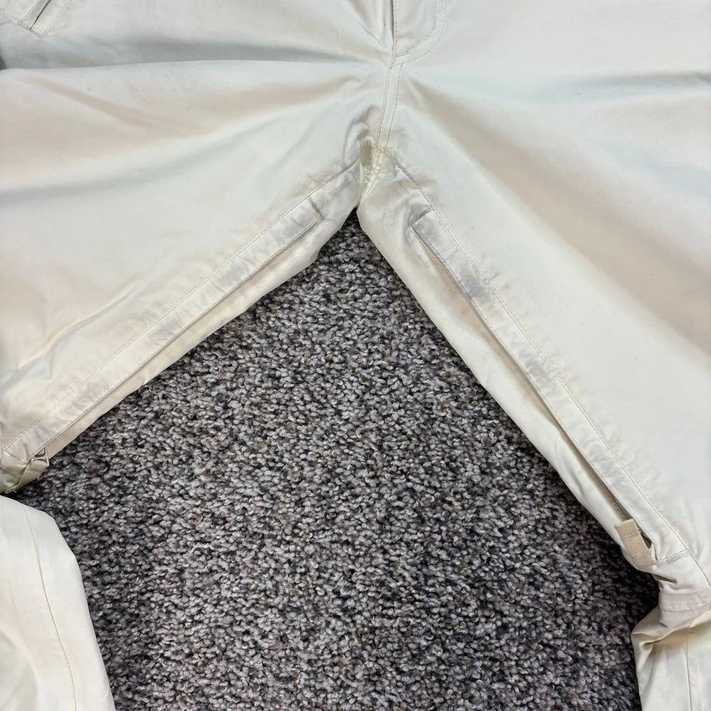 Burton Snowboard Pants Cream Off White Men's M Winter Ski Insulated Trousers