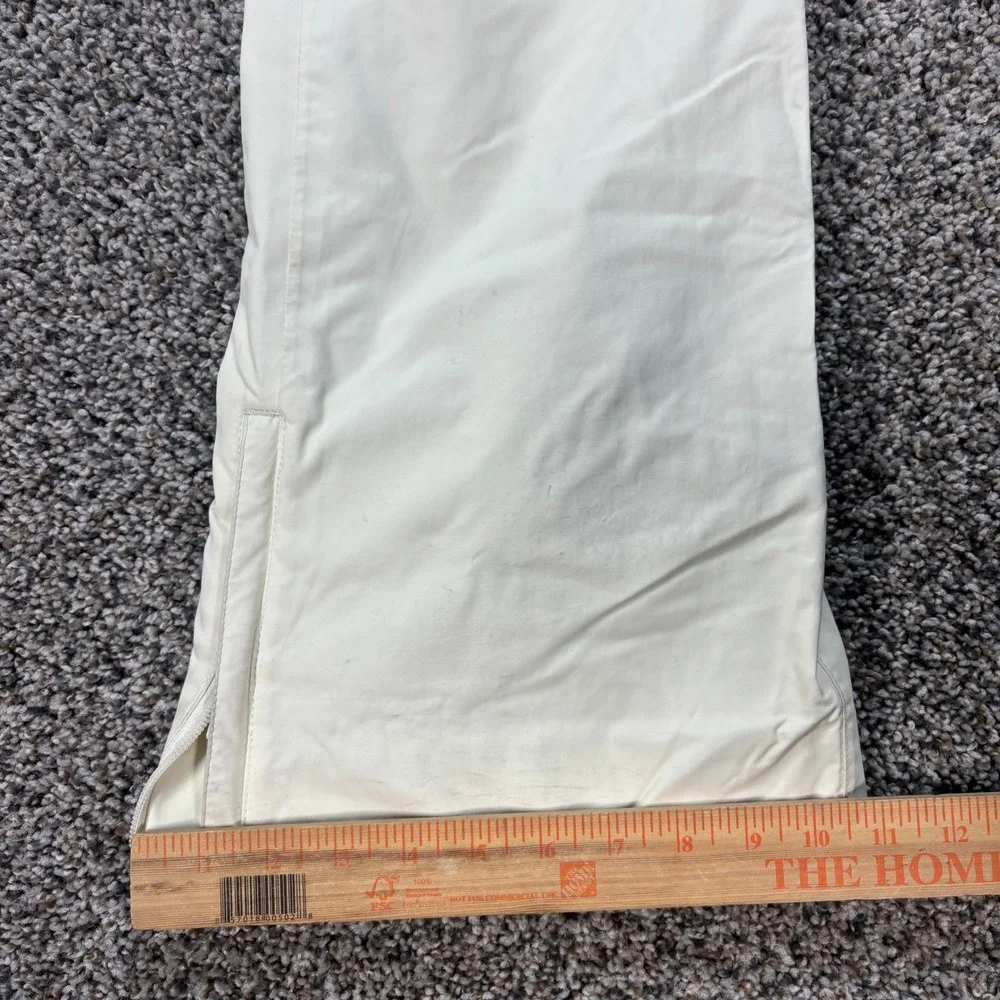 Burton Snowboard Pants Cream Off White Men's M Winter Ski Insulated Trousers