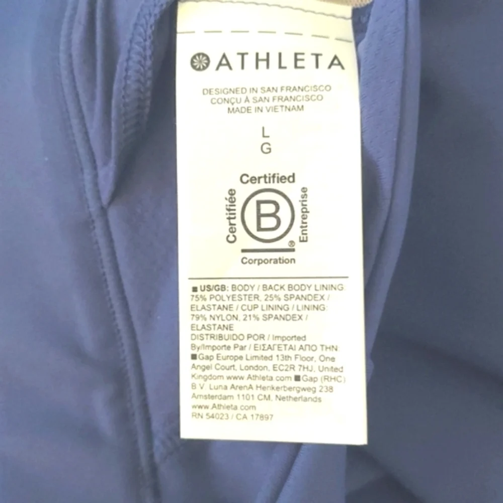 NWT Athleta The Ultimate Bra Soutien Size L/M