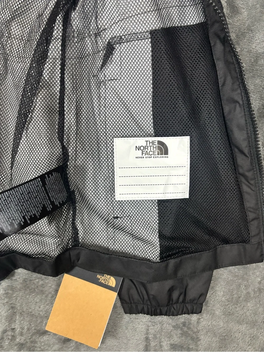 NWT‎ The North Face Girls Antora Rain Jacket Size 12 Black