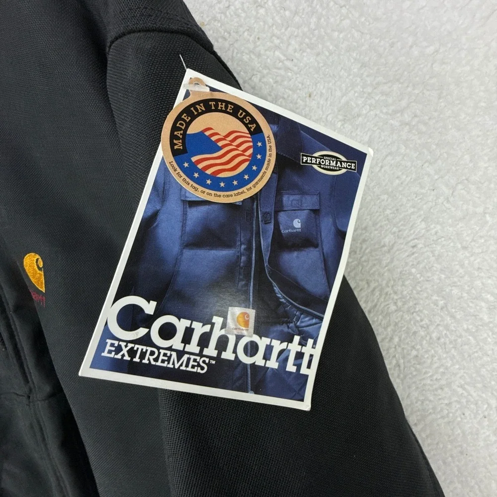 Carhartt Extremes Active Jacket Nylon Quilt Lined Mens 3XL J21 BLK Black NOS NWT