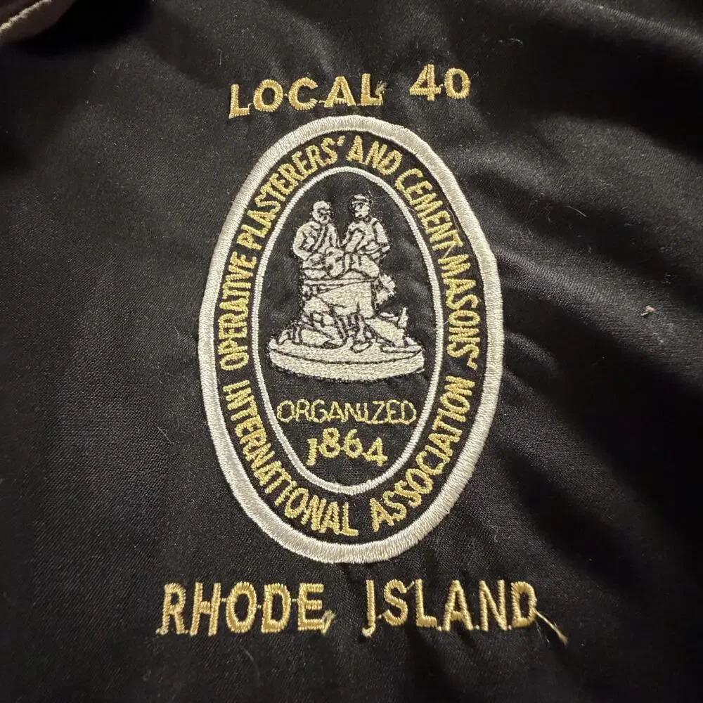 Harriton Men's Black Casual Jacket with Local‎ 40 Rhode Island 2XL
