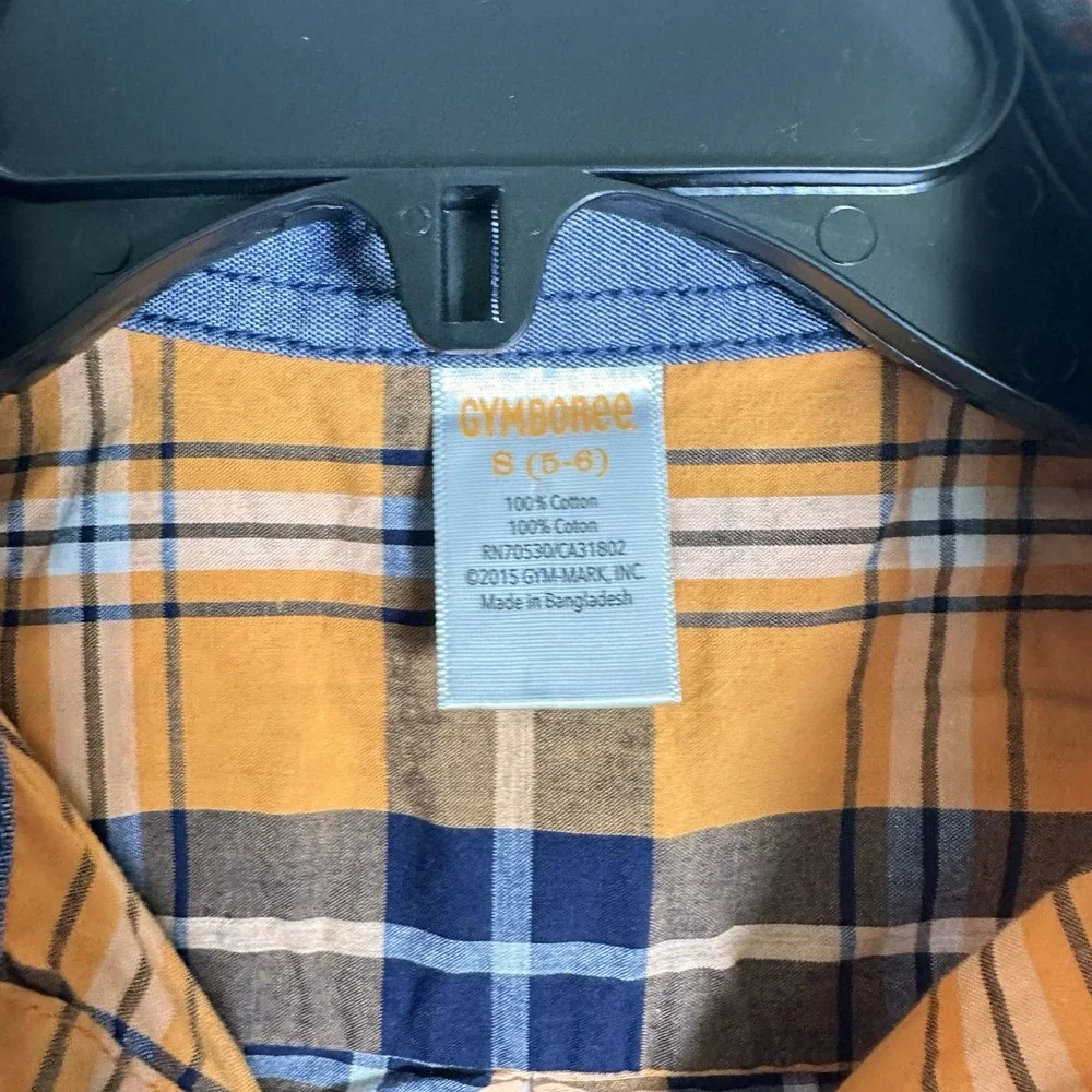 Gymboree button front