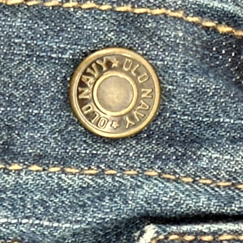 Old‎ Navy Denim Trucker Jacket Baby Boy 12-18 Months Medium Wash Blue Cotton