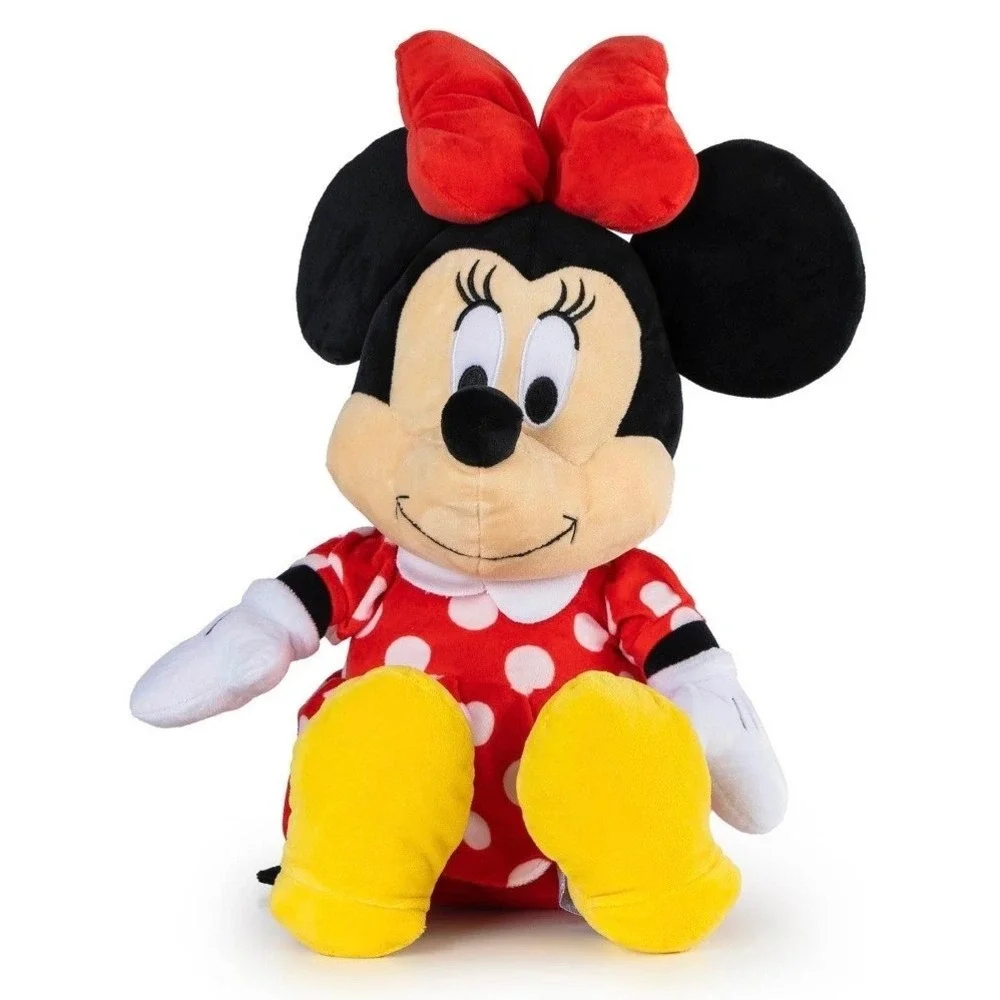 Disney Minnie Mouse Plush Red Polka Dot Dress Jay Franco‎ & Sons 15 Inch NIB