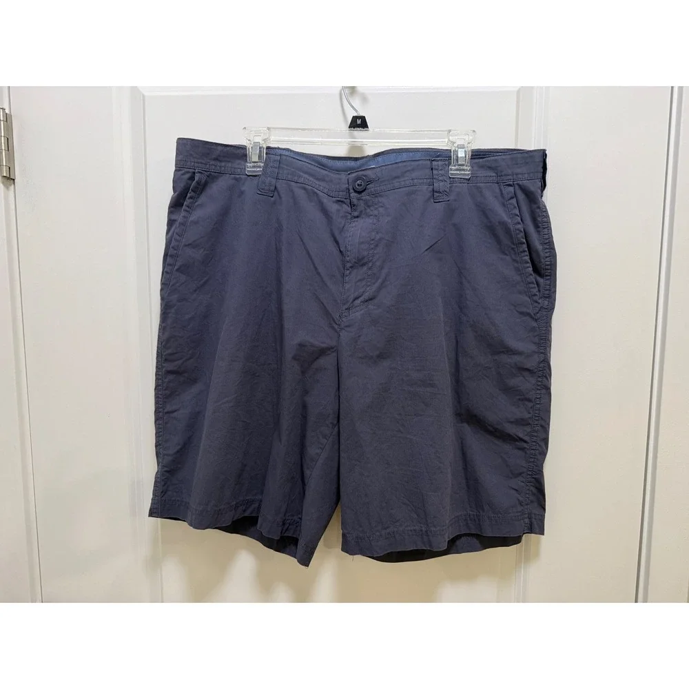 Columbia‎ Mens Navy Blue Casual Outdoor Hiking Shorts Size 38W 10L