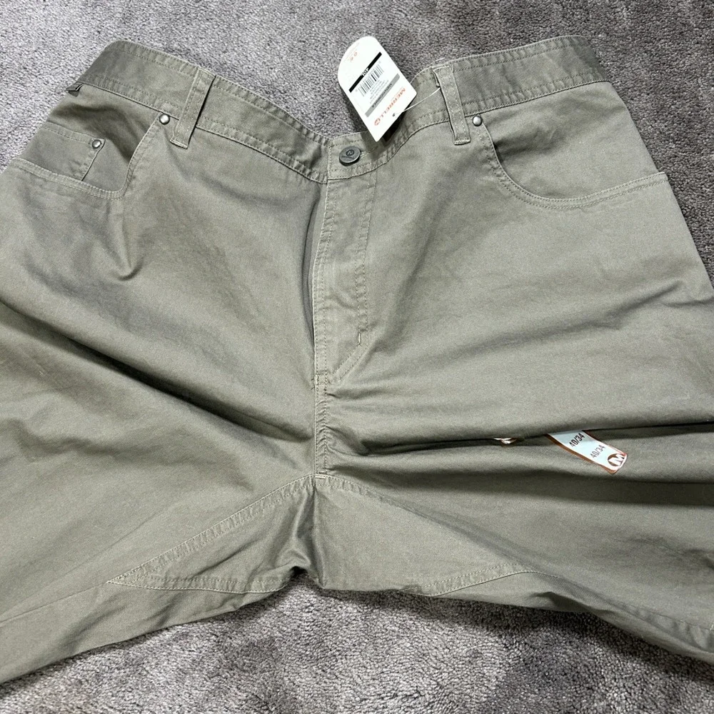 Merrell Articulus Pant Mens 40x34 Castlerock Gray Solid Outdoor Hiking Trail