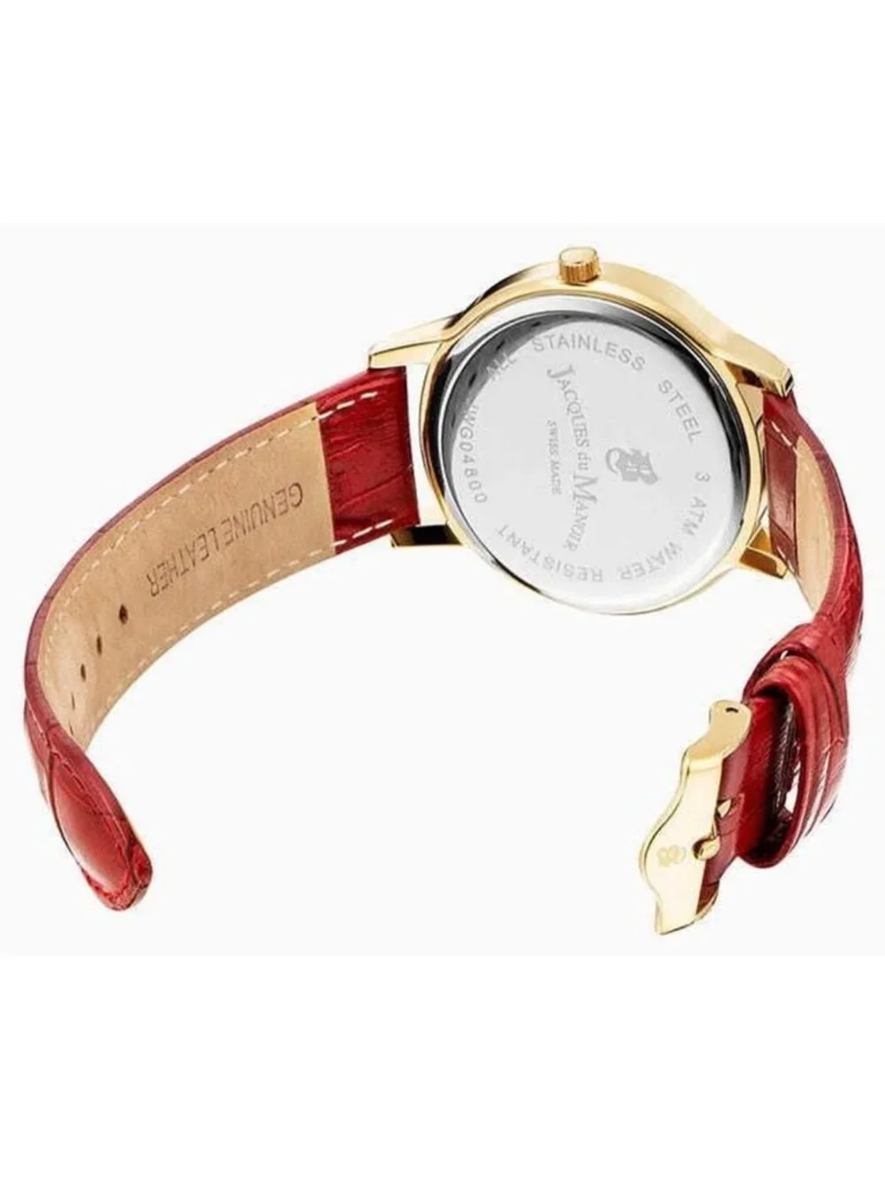 NWT Jacques Du Manoir Genesis Gents White Dial Men's Watch