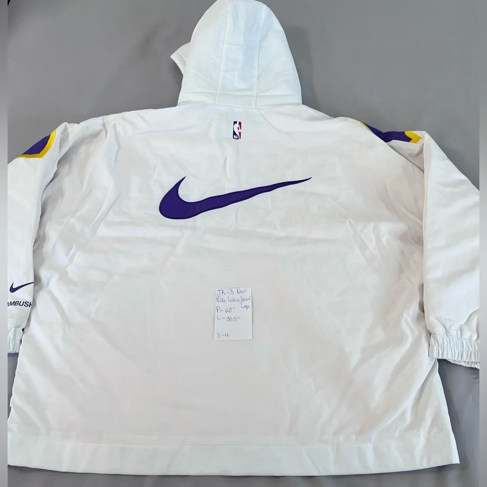 Nike x Ambush LA Lakers Jacket Size Large‎ NBA Basketball NWT $350 Los Angeles