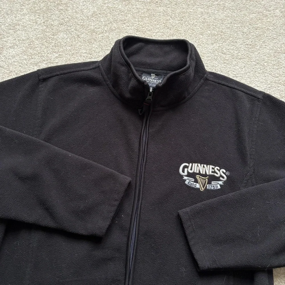 Guinness fleece jacket