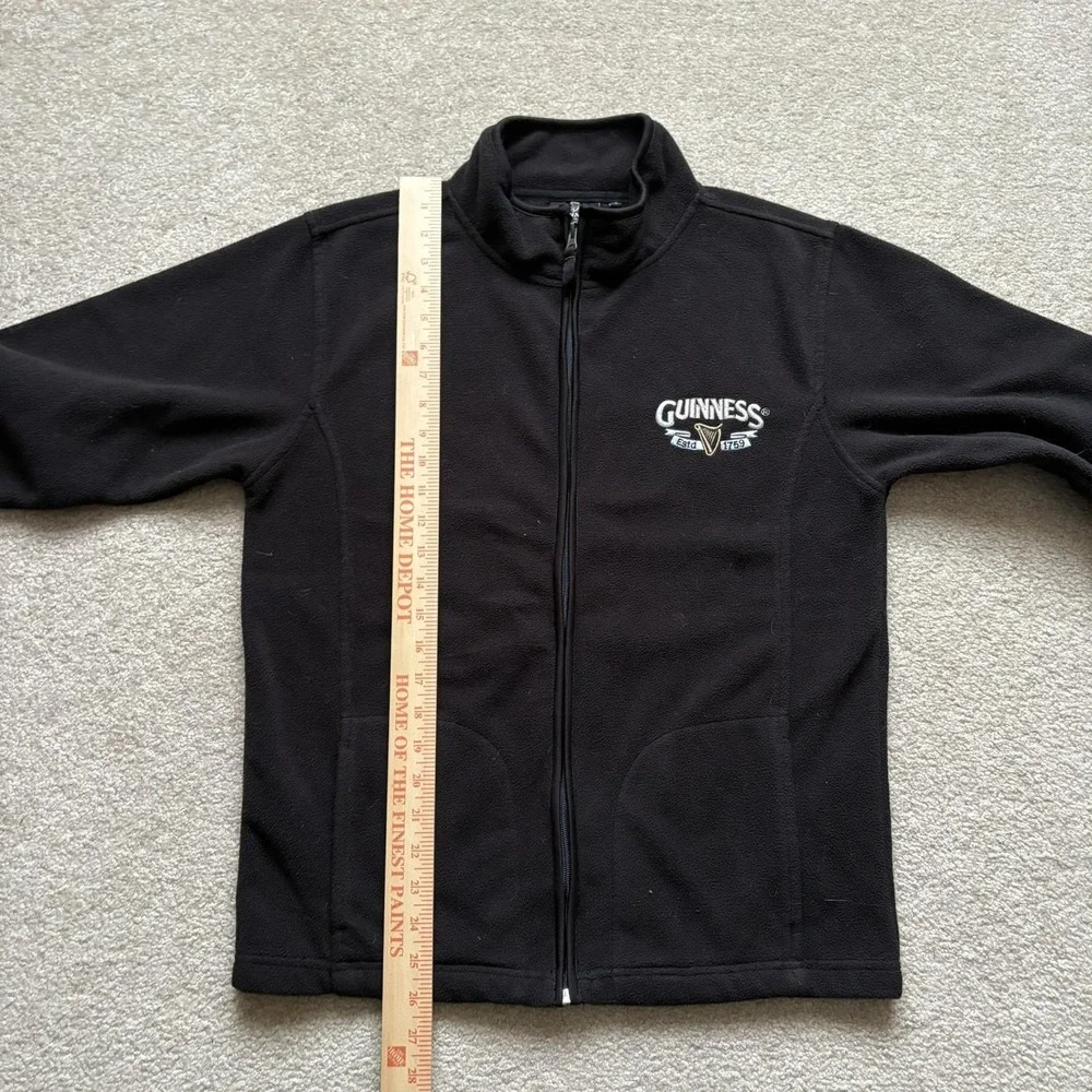 Guinness fleece jacket