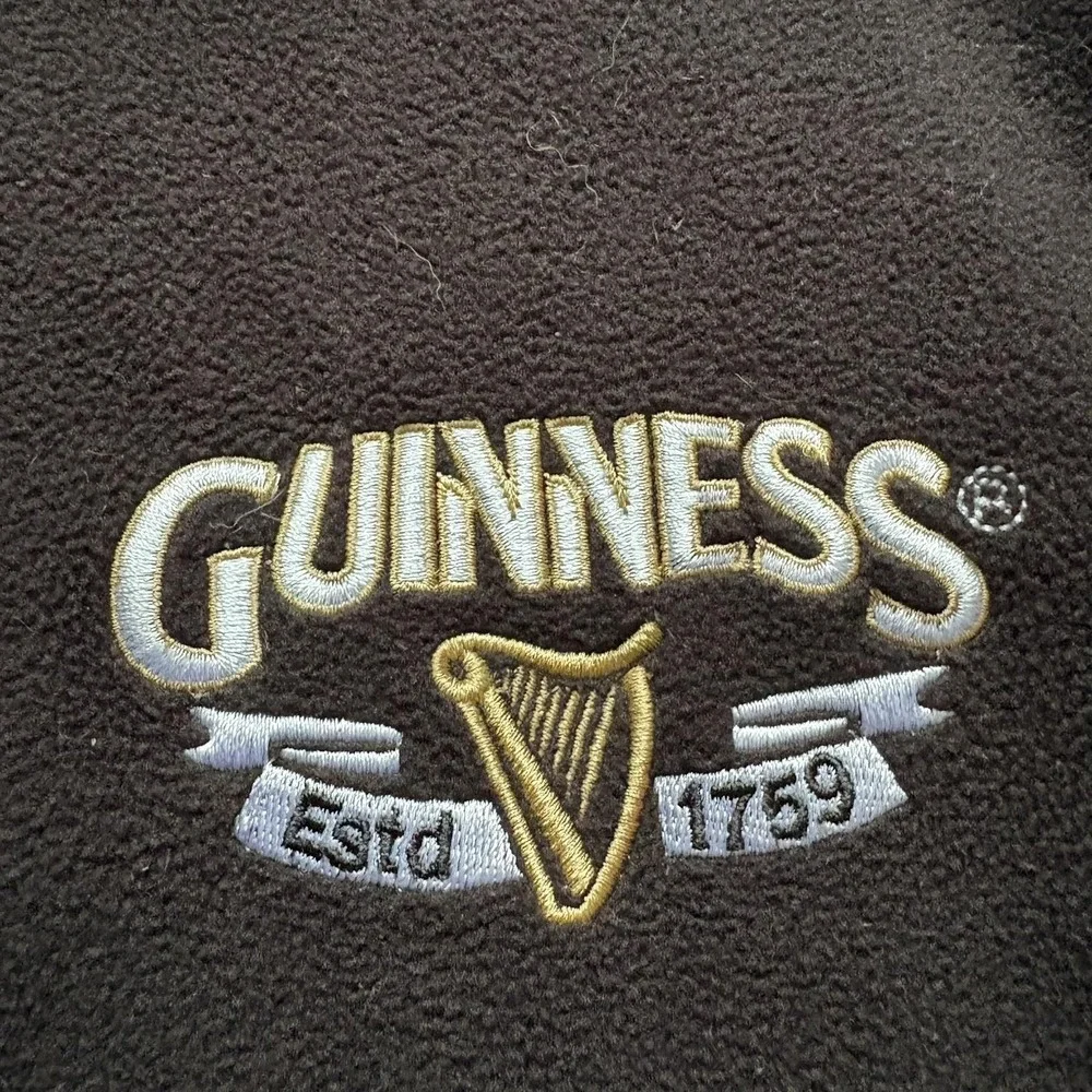 Guinness fleece jacket