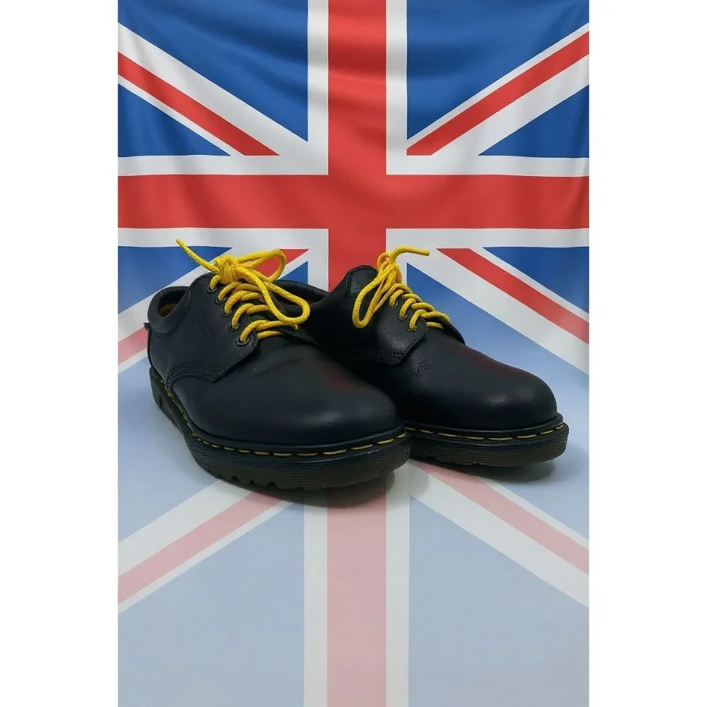 Dr. Marten's Leather Shoes Men's Size 11UK NOT US SIZING Made In England 8053/59