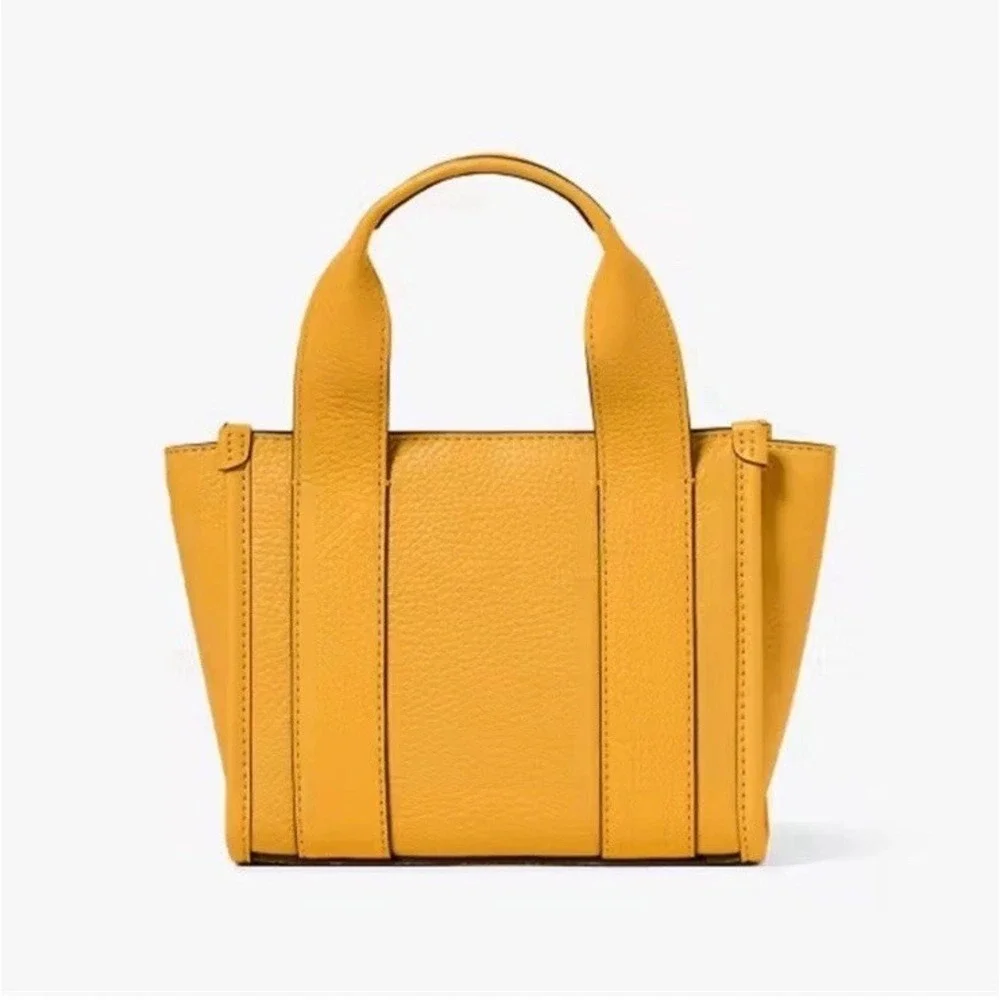 Kate Spade New York Kip Pebble‎ Leather Mini Tote KL936 Squash Blossom Crossbody