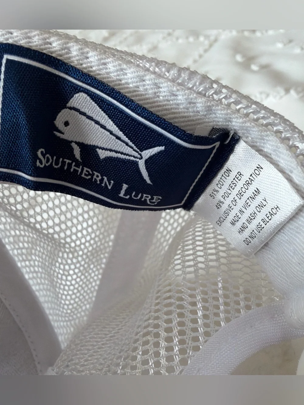 Southern Lure Hat Cap Adult Trucker One Size Snapback Fishing Get Hooked Fish