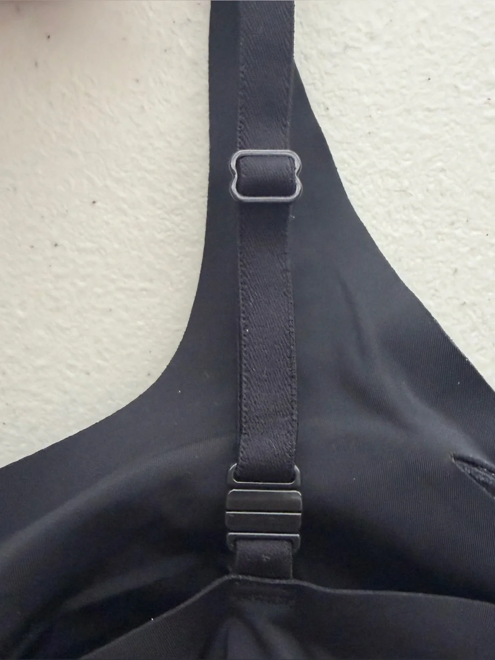 Whoop black bralette
