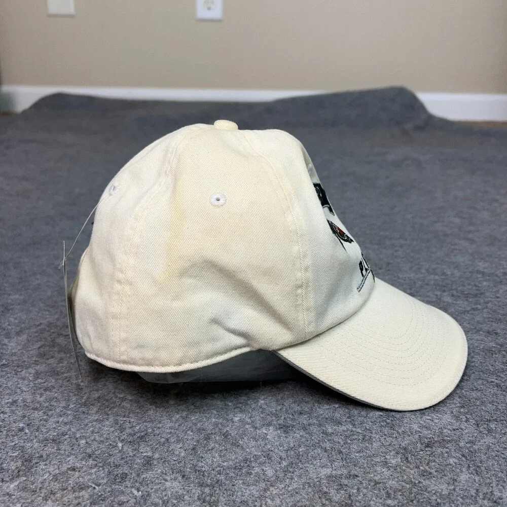 Minnesota Wild Mens Hat‎ Strap Back Beige Playoffs 2008 Cap Hockey NHL Sports ^