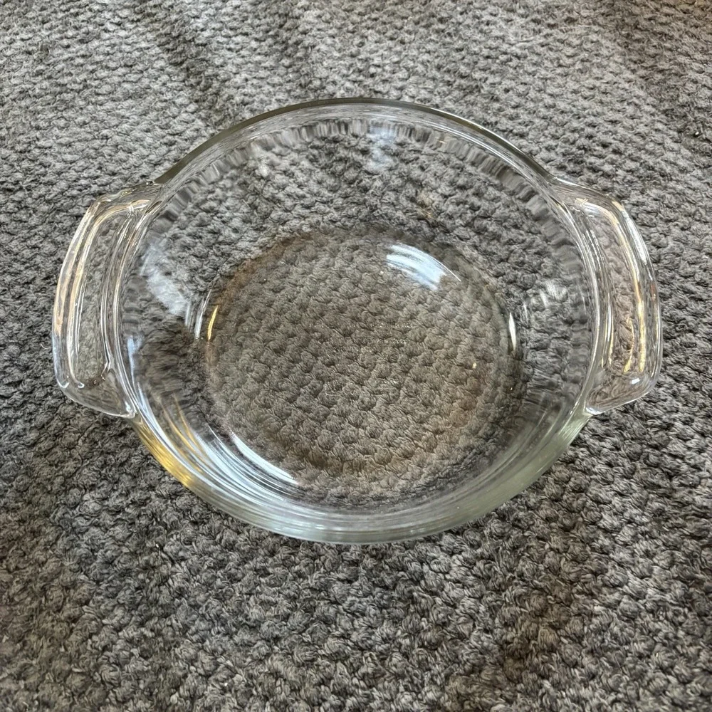 Anchor Hocking Ovenware Glass Casserole‎ Baking Dish #1037, 1.5 Qt Vintage USA