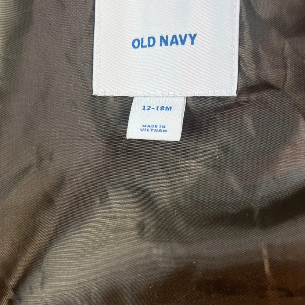 Old Navy Girls Faux Fur Vest in Brown Size 12-18 Months Fall Style‎
