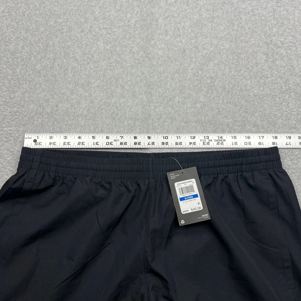 NEW Under Armour Vital Woven Pants Mens XL Black Mesh Lined Ankle Zip 1352031