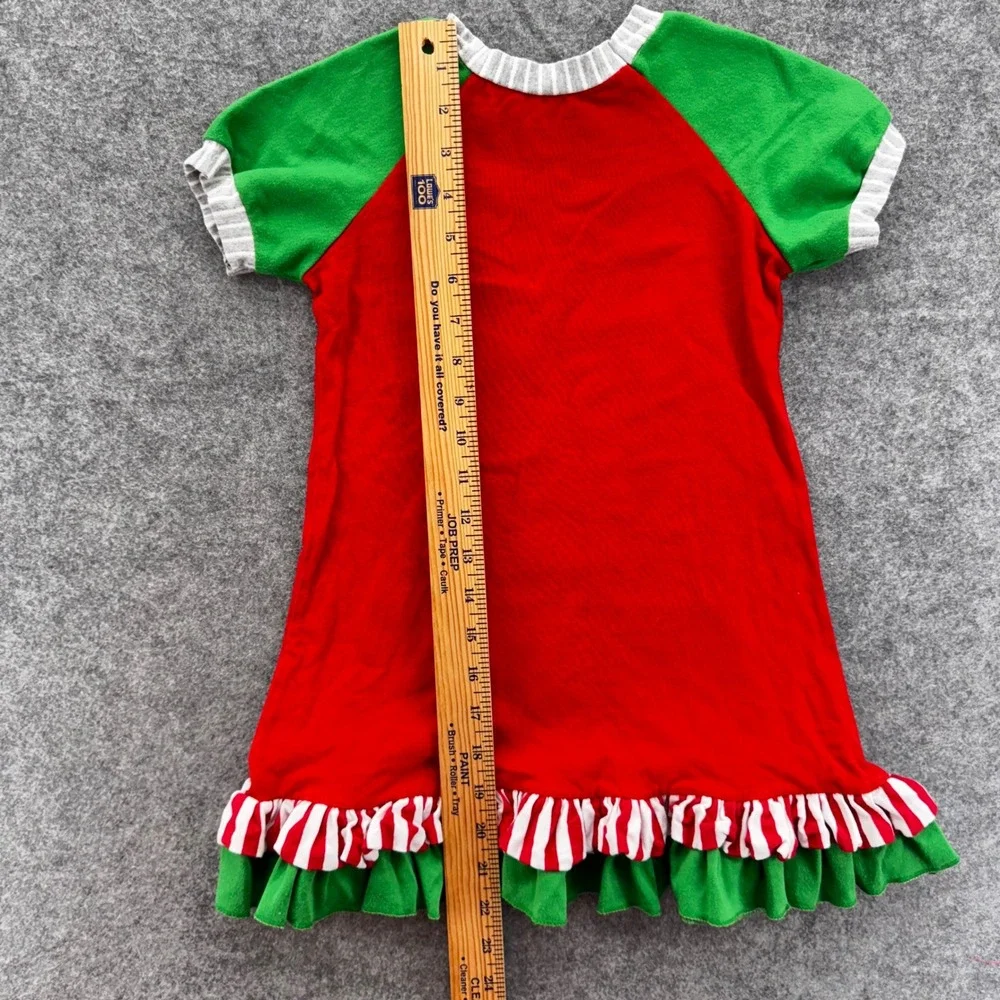 Upcycled Girls Dress Size 5 Red Green Christmas Vacation‎ Griswold Family Movie