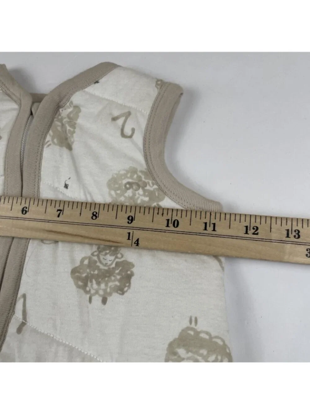 Burt's Bees Baby Small Quilted Sleep Sack 0-6 Months or 10-16 lbs Sheep Print