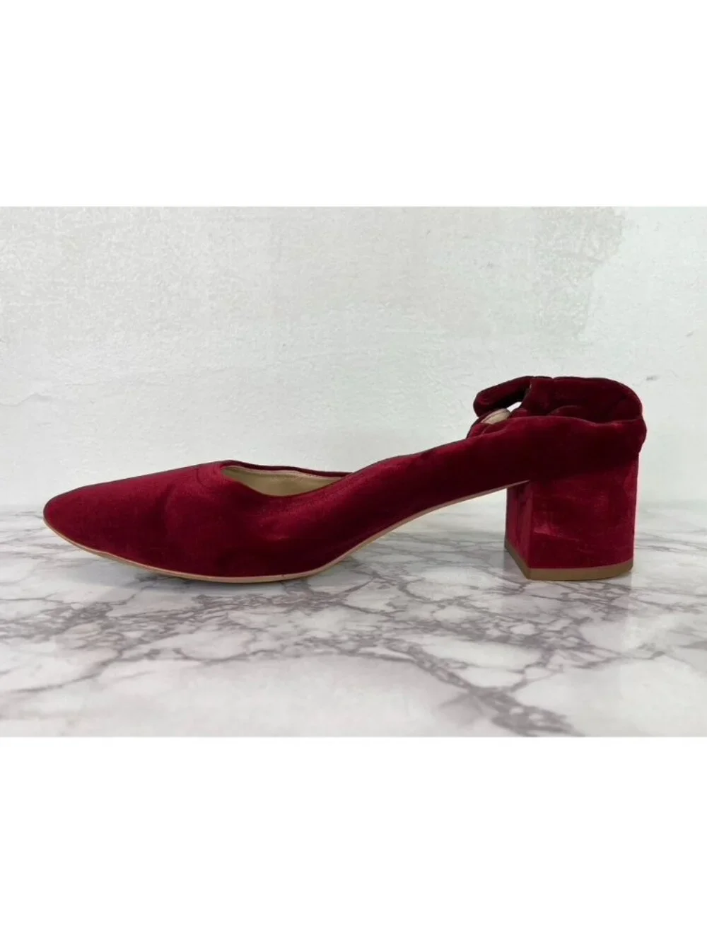 Everlane Women's The Italian Leather Red Heel Size 9.5