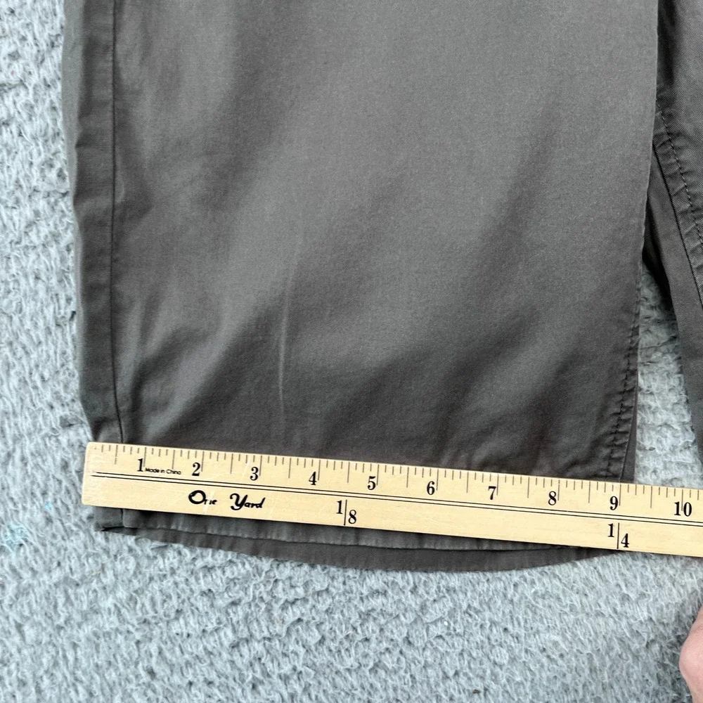 VTG J.Crew Bermuda Shorts Womens 0 Grey Made in Hong‎ Kong Stretch