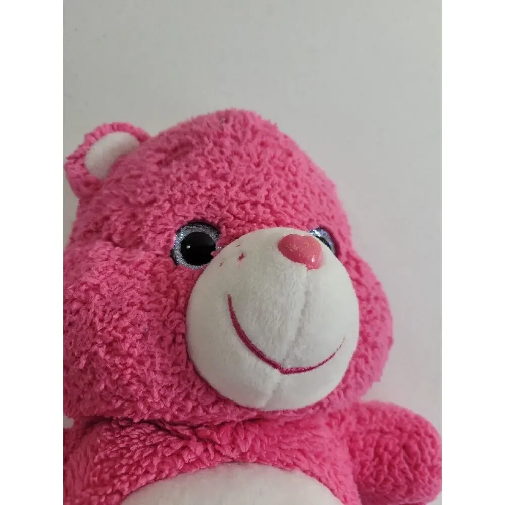 Care Bears Cheer Bear Pink Bear Soft Cute Cuddle Plush Stuffed Animal‎ Toy 14