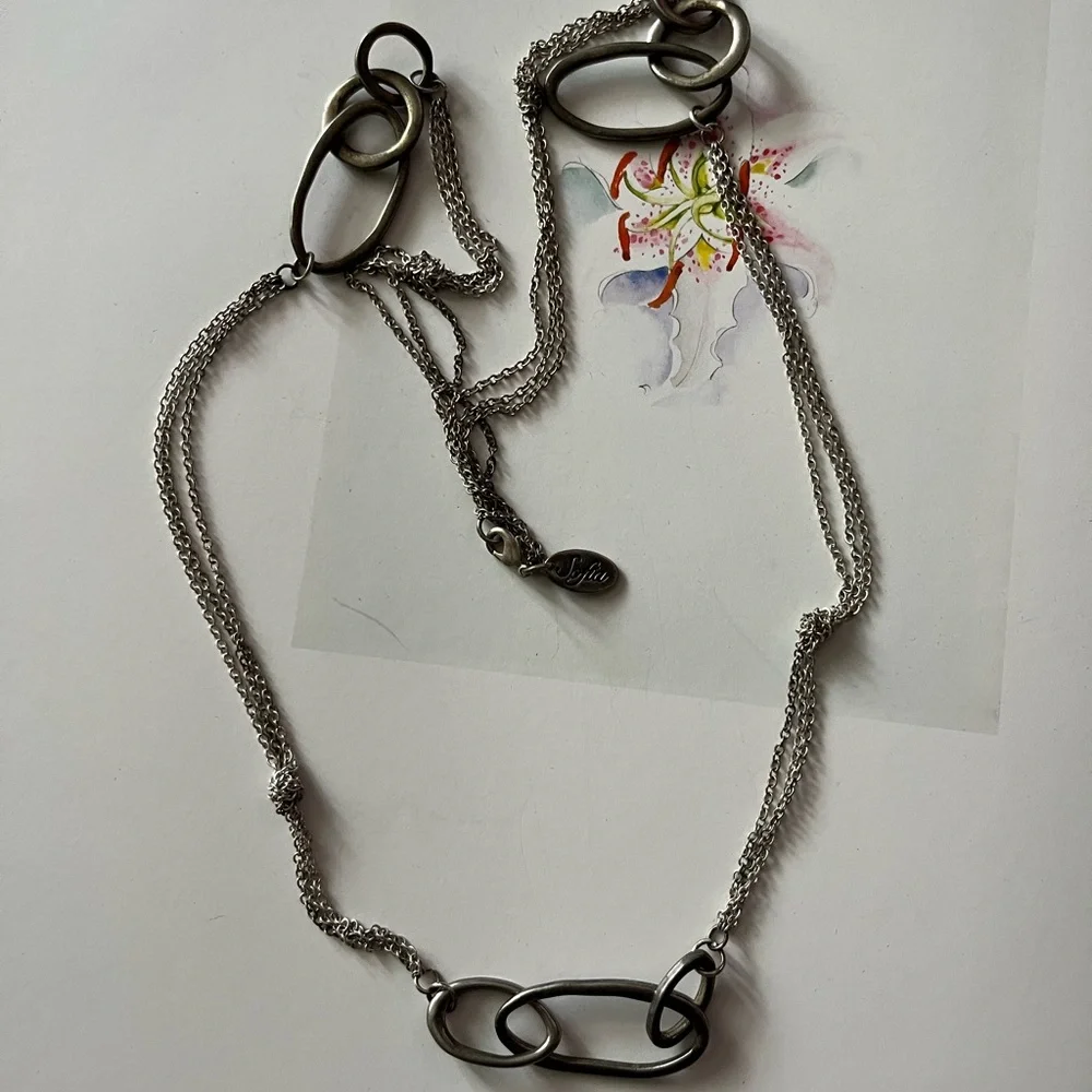 Sofia pewter tone