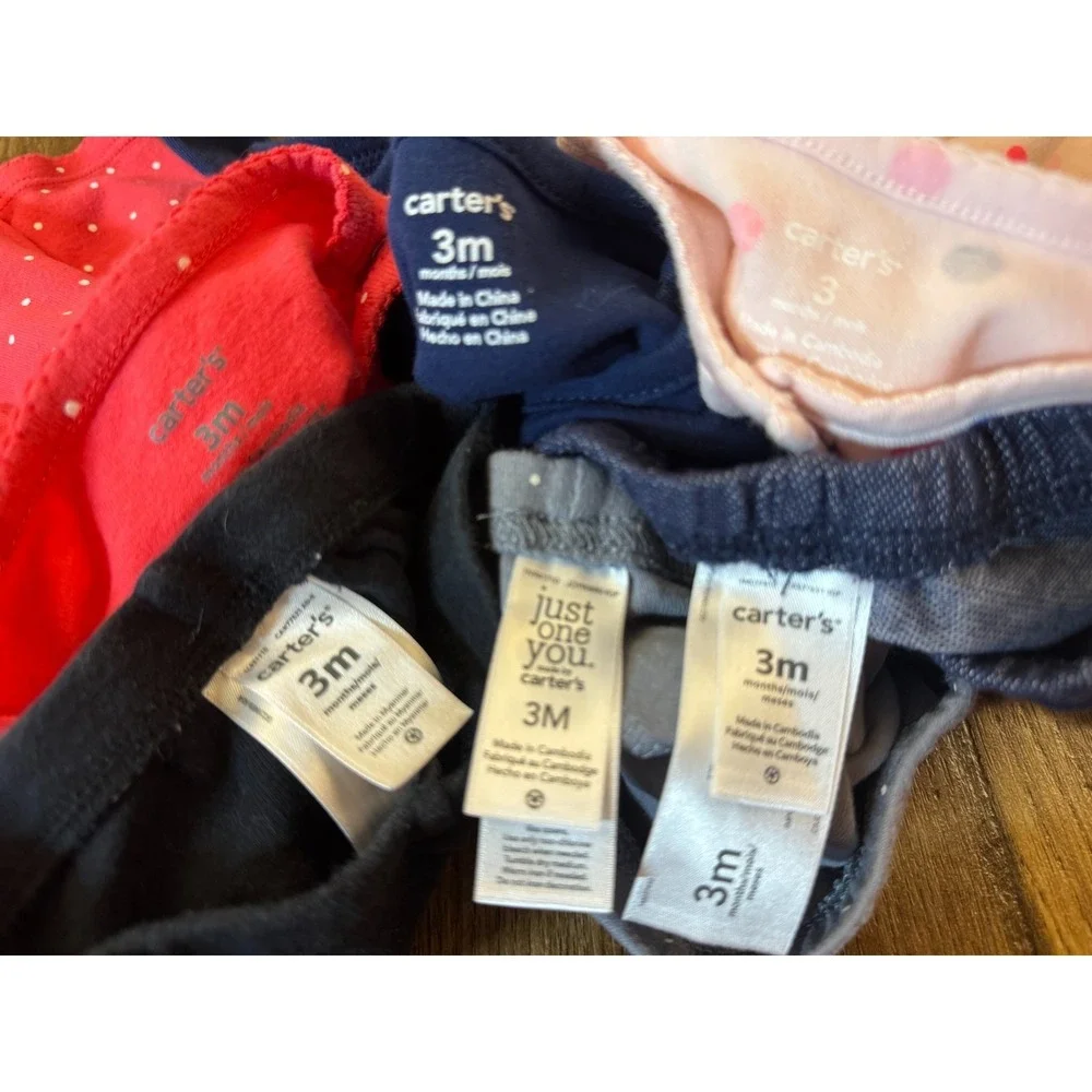 Baby‎ Girl 3 Months Outfits Pants Bodysuits Shirts Long Sleeve Clothes Lot Dog