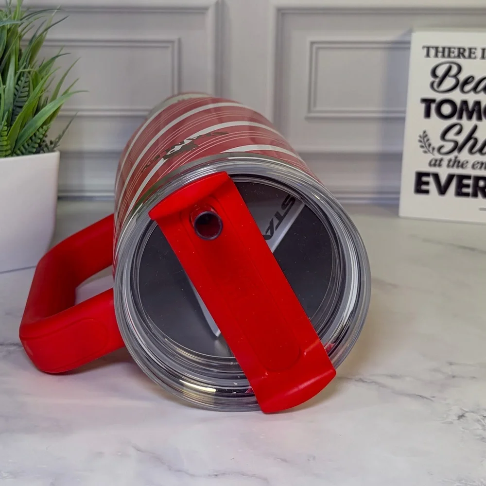 Stanley Candy Cane Twist 40oz Tumbler BNWT