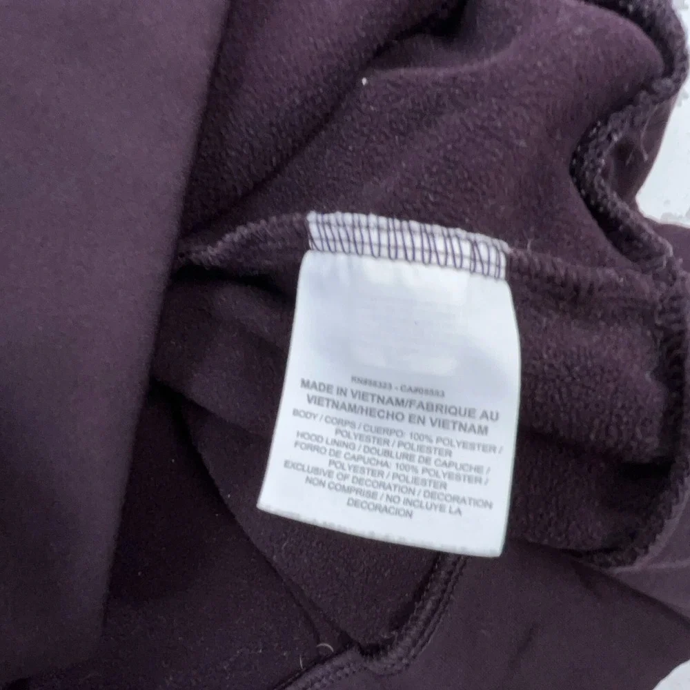 Nike Hoodie Women‎ Medium Purple Pink Sweatshirt Sweater Dri Fit Mint Spell Out