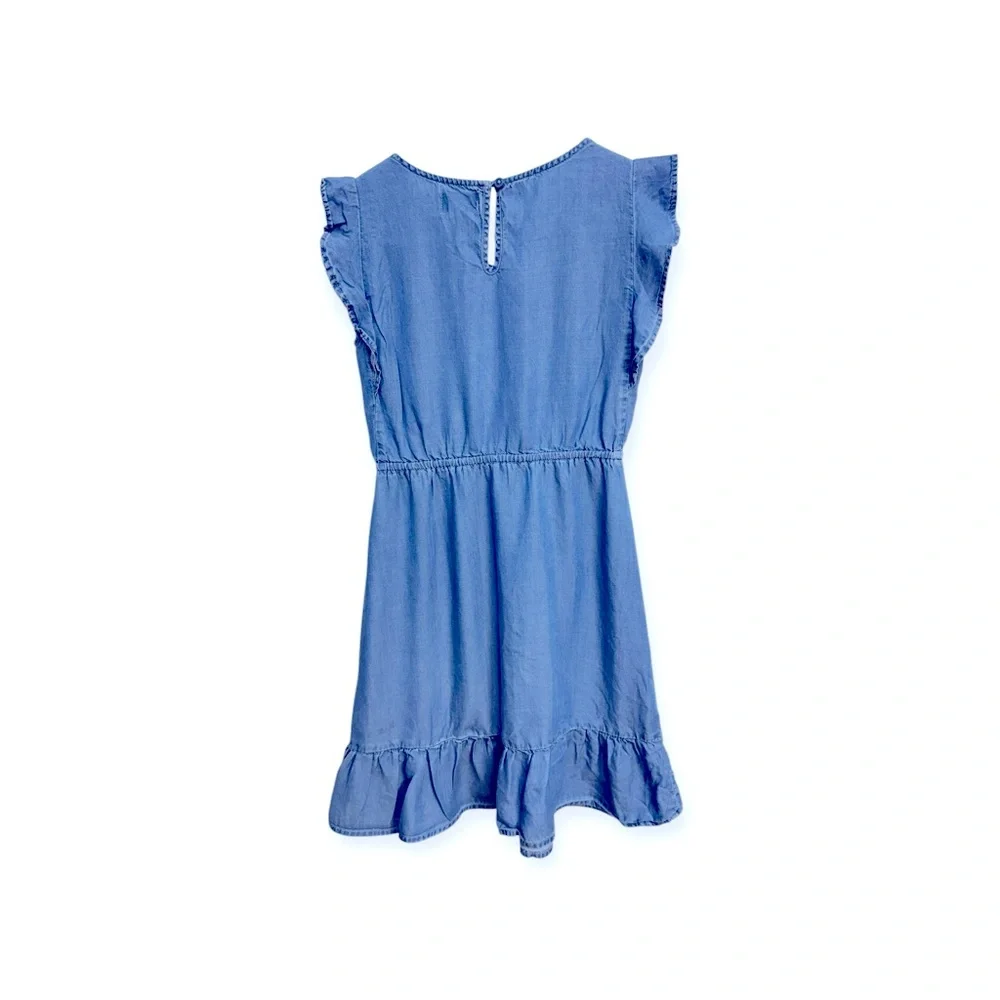 Old Navy Blue Ruffled‎ Smocked Sundress