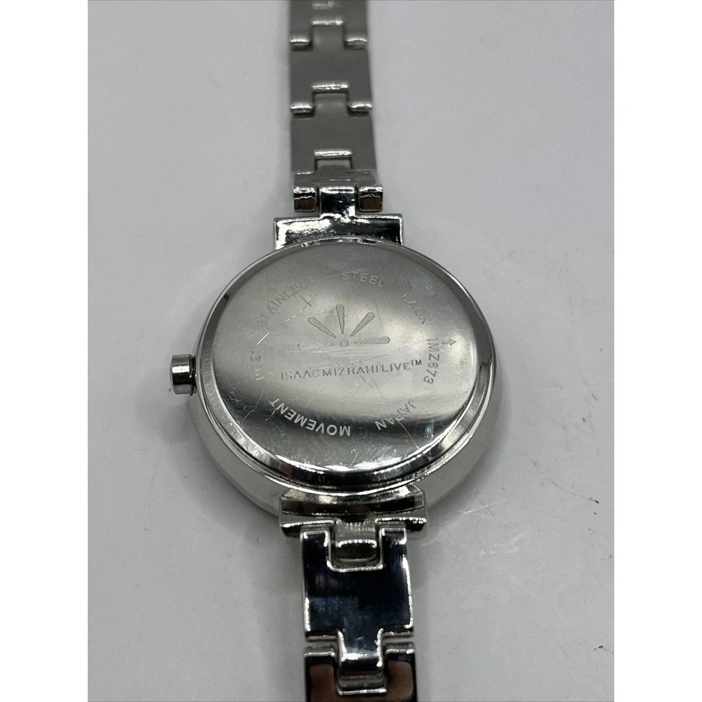 Isaac Mizrahi Live Women's Quartz Watch Rhinestone Bezel IMZ673-‎ New Battery