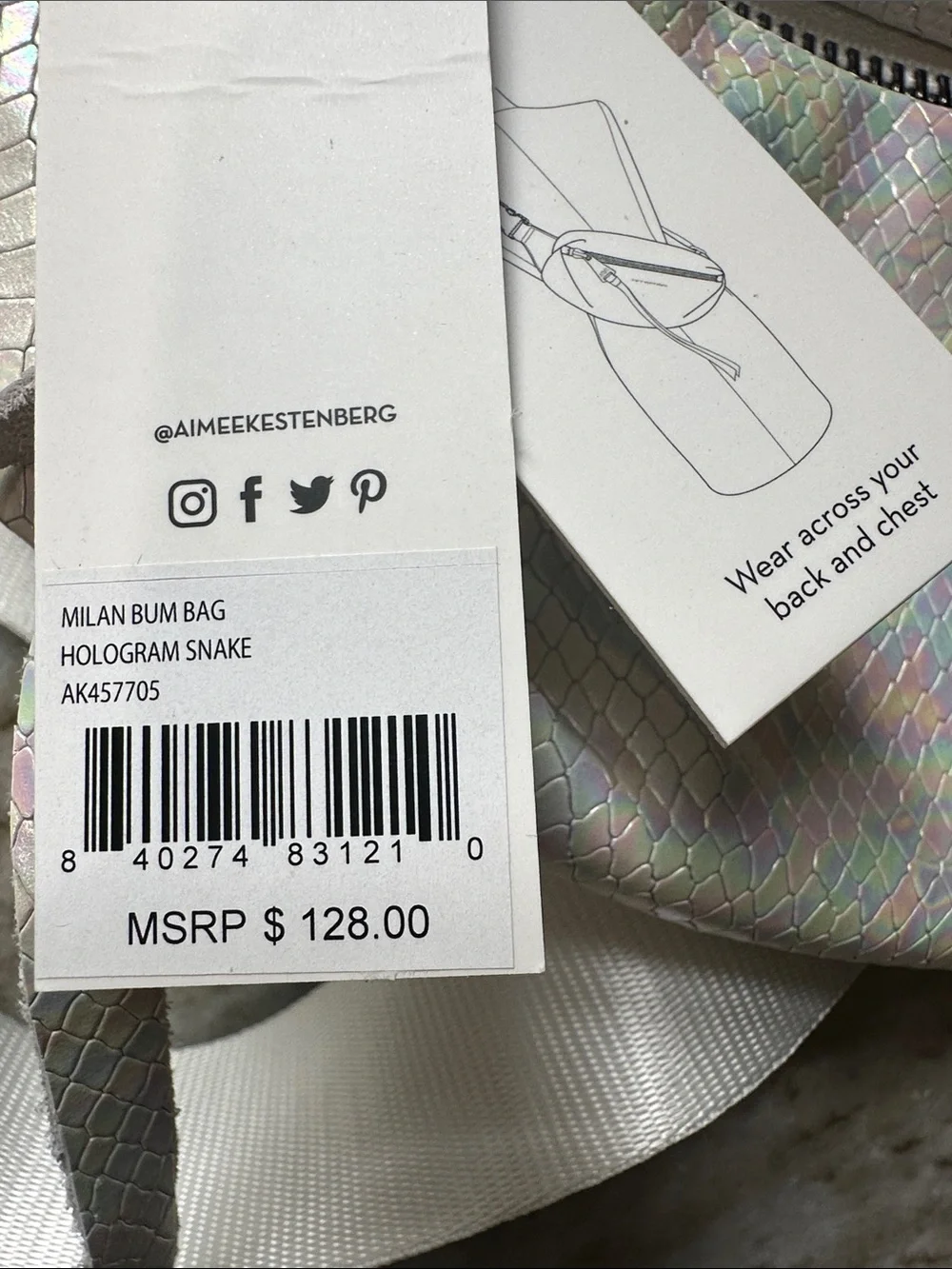 Aimee Kestenberg iridescent white