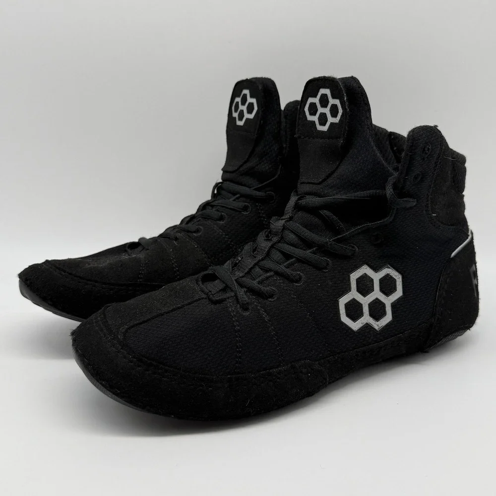 Rudis Colt Wrestling Shoes Mens 9 Blackout High Top Training Sneakers RUDNC1006