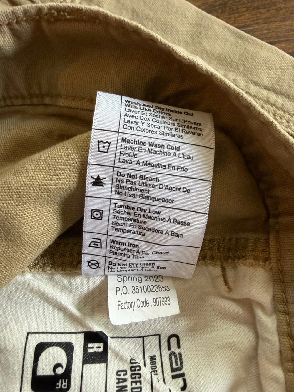 Carhartt excellent used