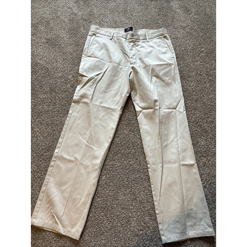 Mens Dickies Slim Fit Signature Beige‎ Jeans Size 36X32