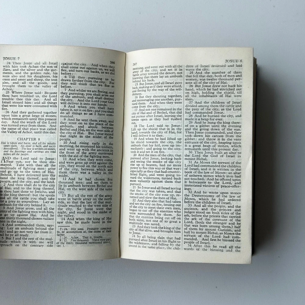Catholic Truth Society Holy Bible Douay Version Blue Religious Classic 3x5