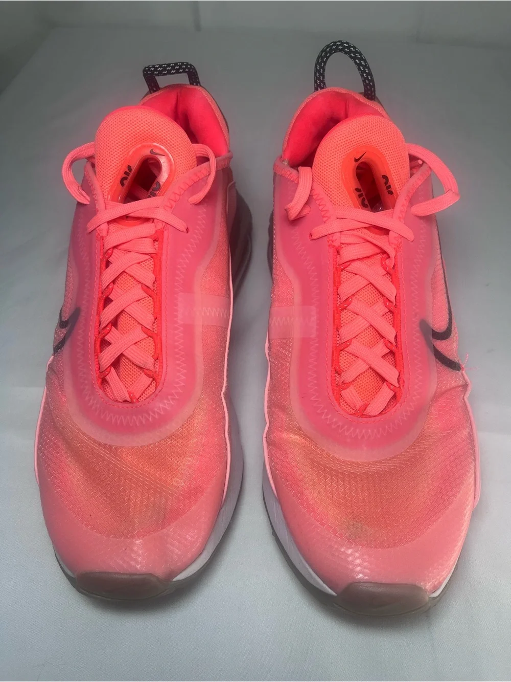 Nike Air Max 2090 Women's Neon Pink/Coral Athletic Sneakers