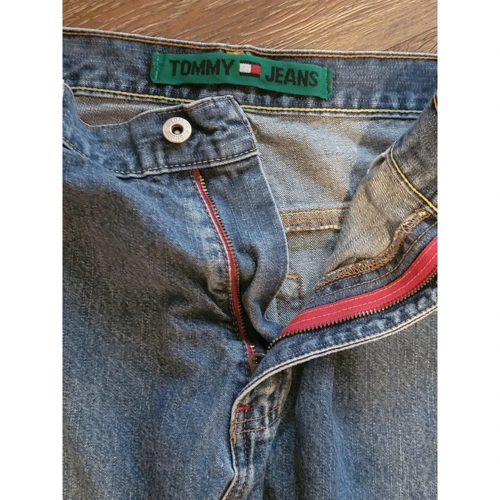 Tommy Jeans Denim Jeans Classic Fit Blue Wash Casual Everyday‎ 34x32